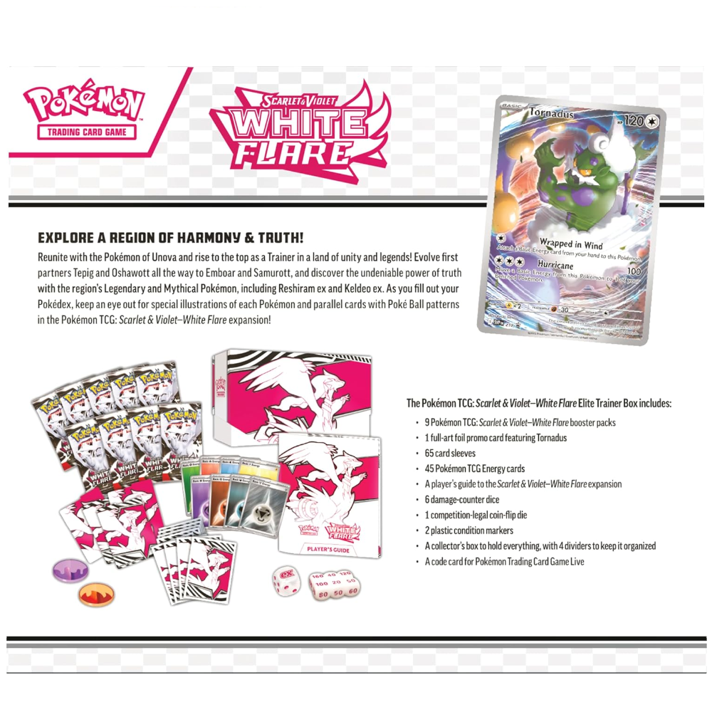 Pokemon TCG SV10.5 White Flare Elite Trainer Box