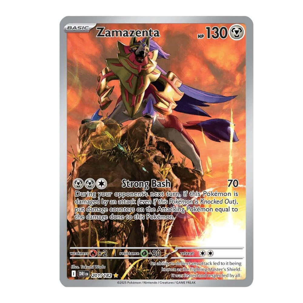Pokemon TCG Zamazenta #201