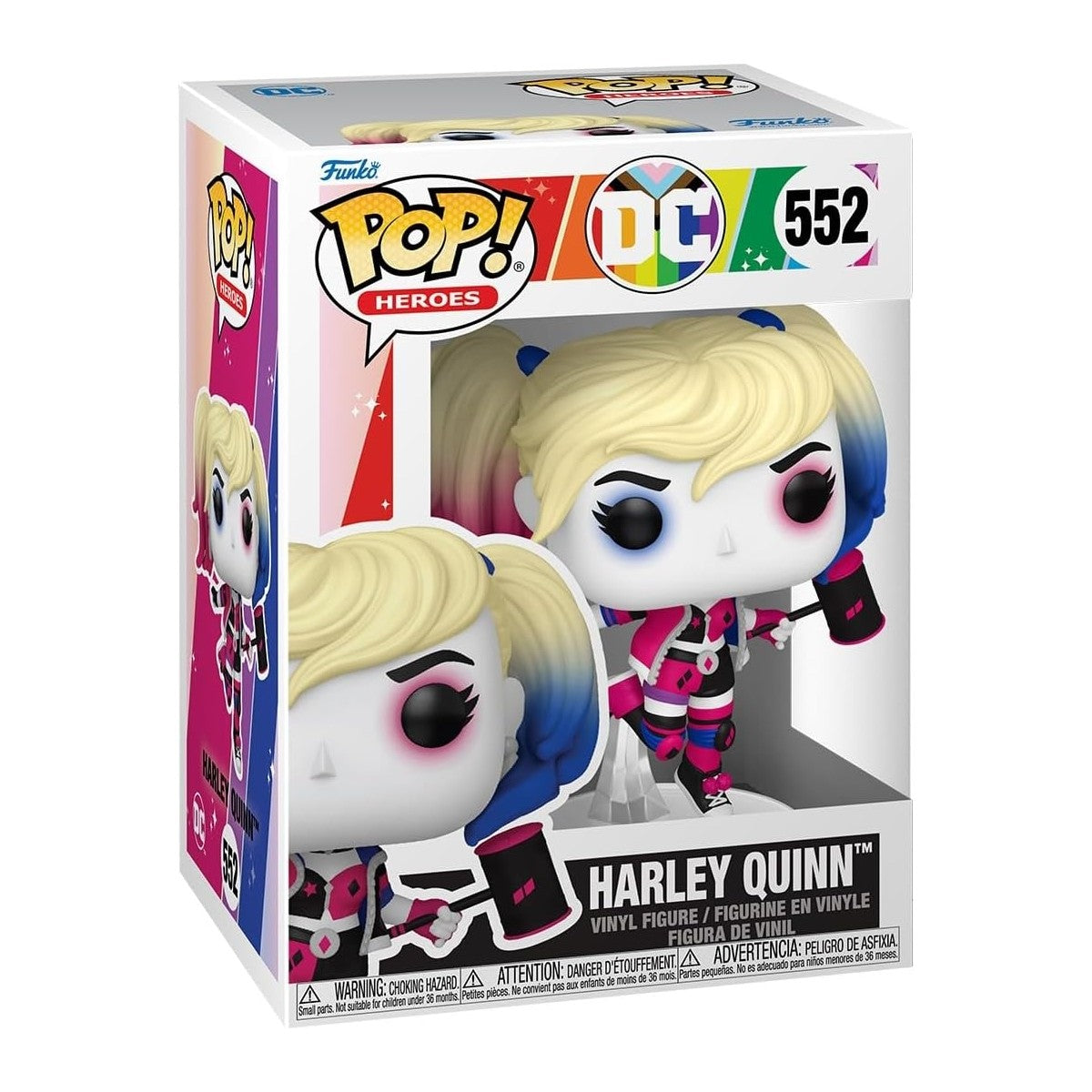 Funko Pop Heroes Dc Pride - Harley Quinn No:552