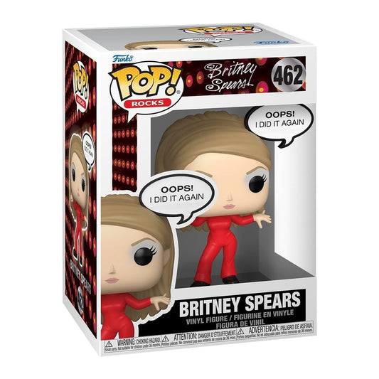 Funko Pop Rocks Britney Spears - Britney Spears Oops, I Did It Again No:462