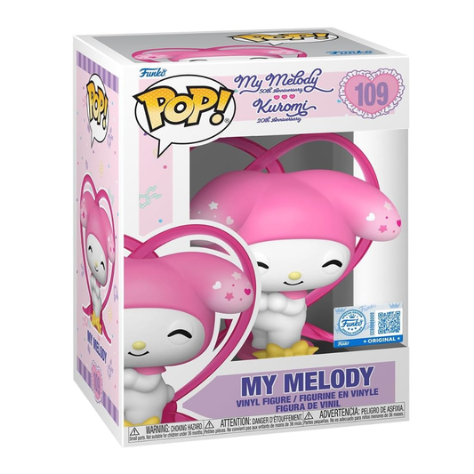 Pop Sanrio Hello Kitty (50th Ann.) Kuromi (20th Ann.) - My Melody (with Ribbon) (special