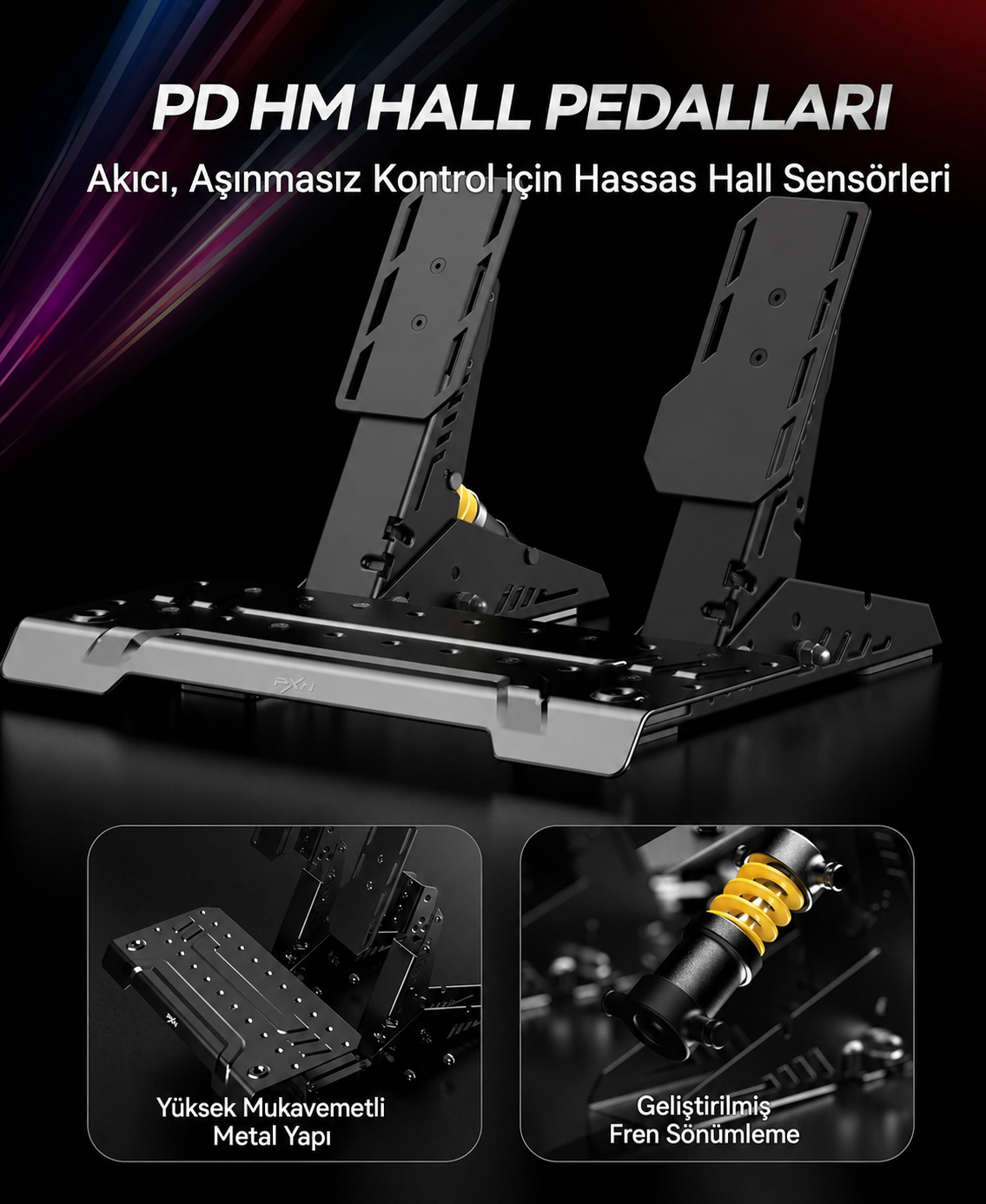 PXN VD4 Bundle – Direct Drive Sim Racing Direksiyon Seti
