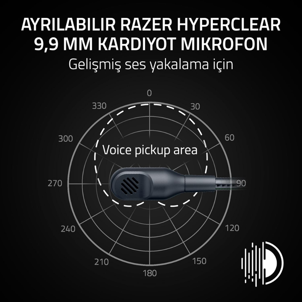 Razer Blackshark V3 X Hyperspeed Kablosuz Siyah Kulaklık