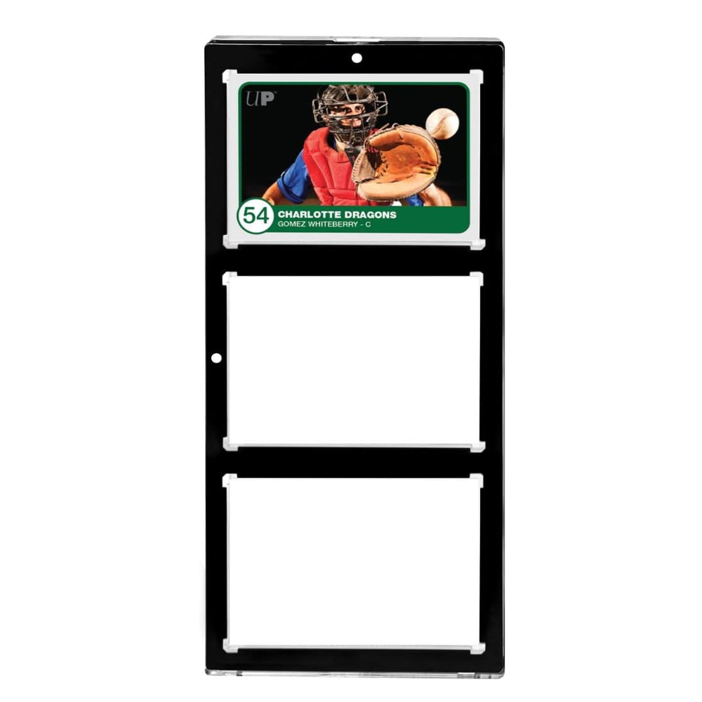 Ultra Pro 35pt 3-Card Black Border Uv One-Touch Mıknatıslı Kart Sergileme Çerçevesi