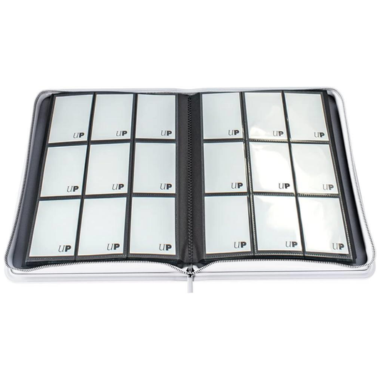 Ultra Pro Fermuarlı Pro Binder White 9 Cepli 360 Kart Kapasiteli