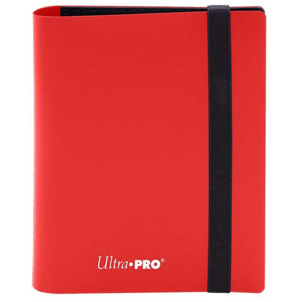 Ultra Pro Pro Eclipse Binder 4 Cepli 160 Kart Kapasiteli Albüm Apple Red