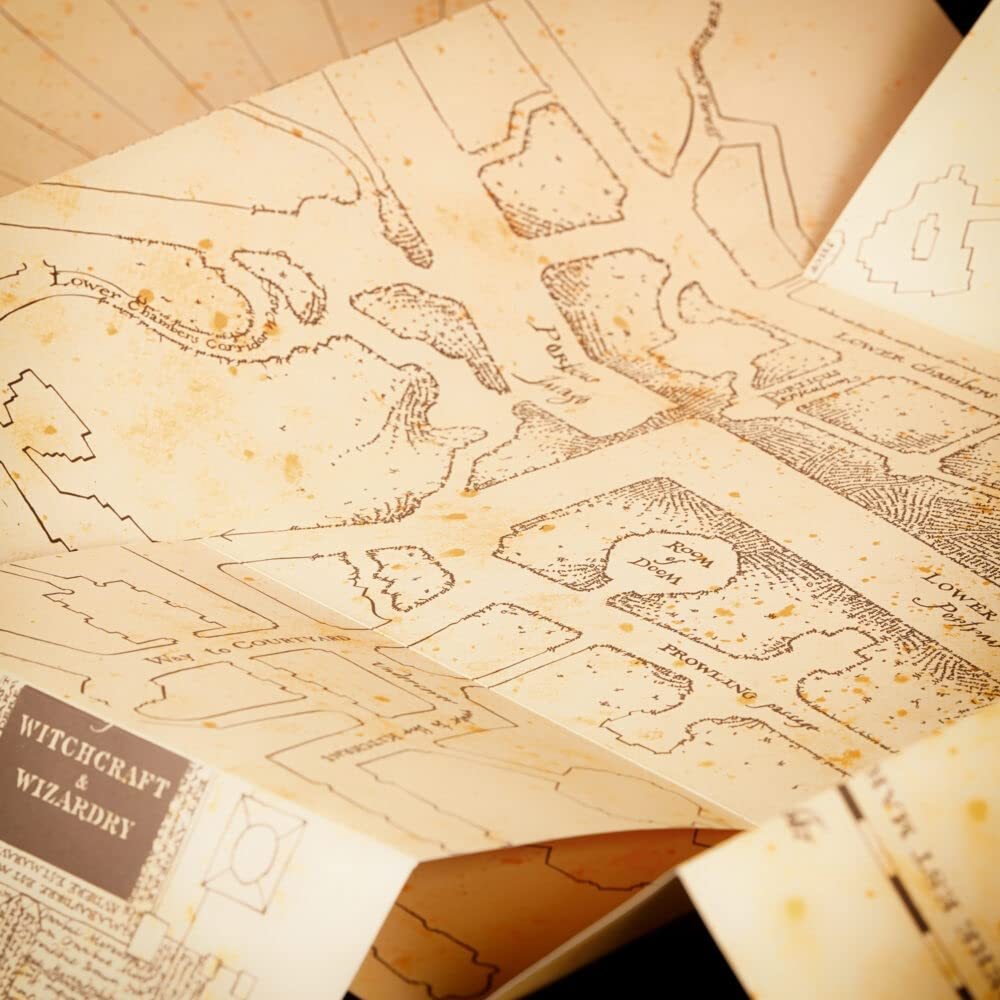 Wizarding World - Harry Potter - Marauder's Map - Çapulcu Haritası