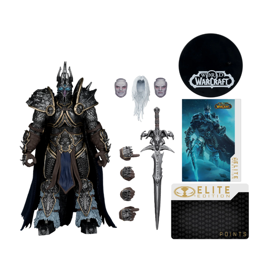 World of Warcraft Lich King Elite Edition #9 Deluxe Figür 22cm – McFarlane Koleksiyon Serisi