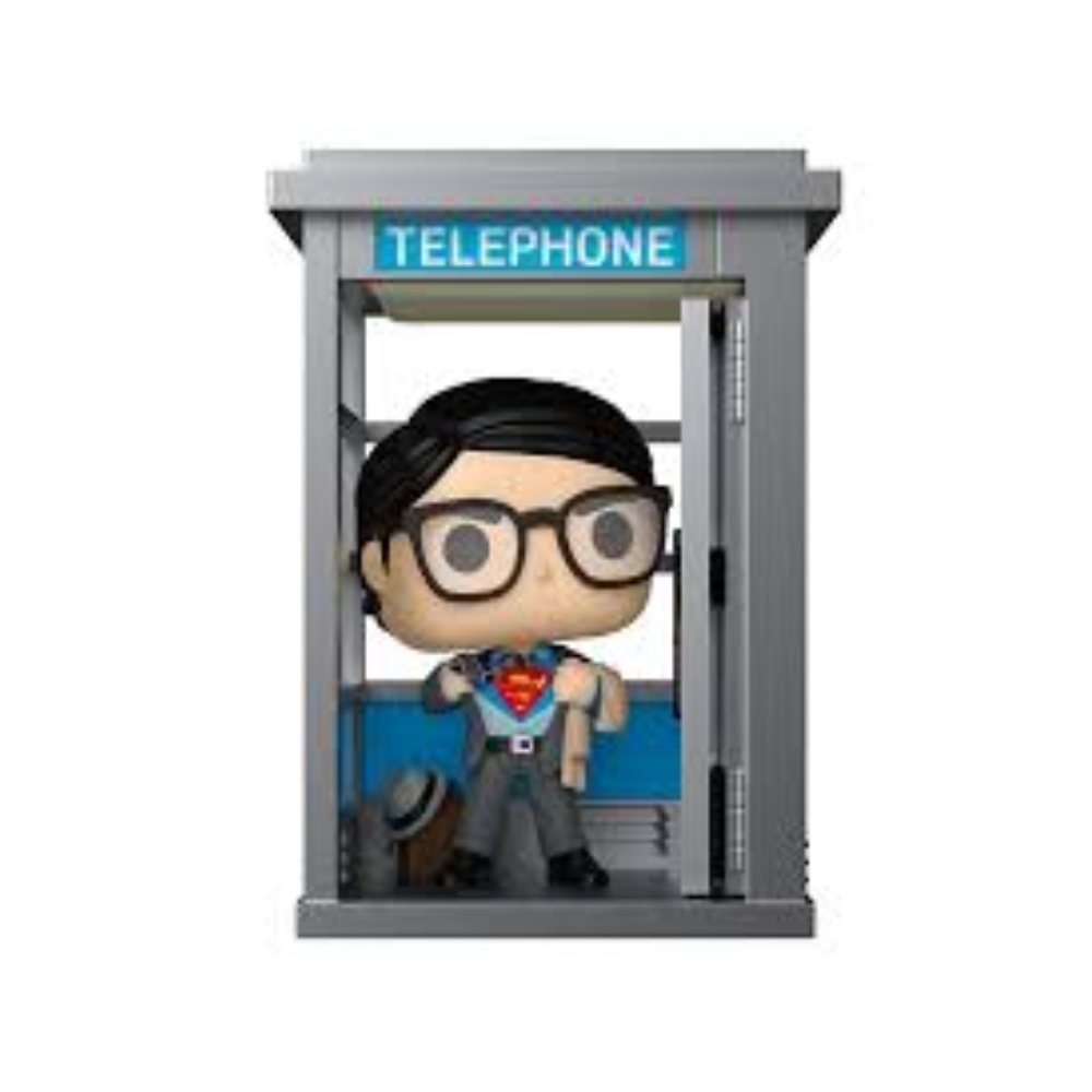 Funko Pop Deluxe Dc Comics - Superman (with Booth) (special Edition) No:558