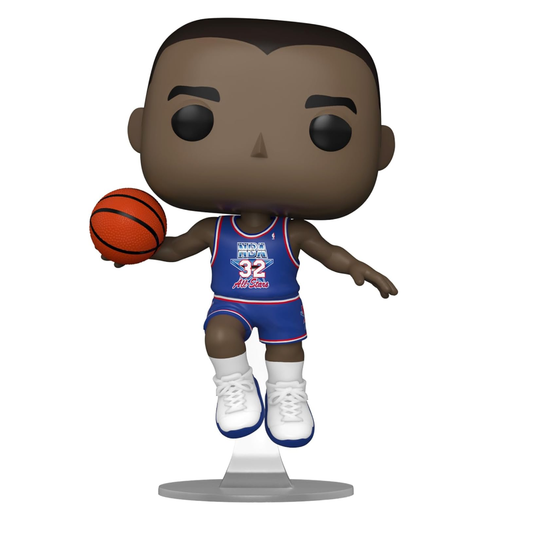 Funko Pop Basketball Nba All Stars - Magic Johnson (blue All Star Uni 1992) No:138