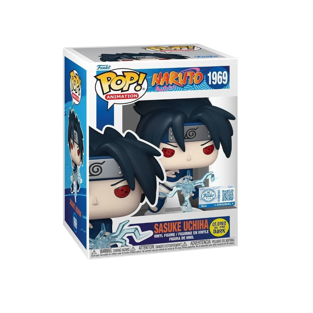 Funko Pop Animation Naruto - Sasuke (chidori) (glows İn The Dark) (special Edition)