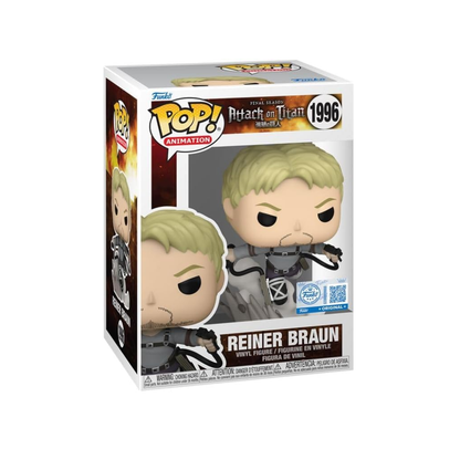 Funko Pop Animation Attack On Titan - Reiner (special Edition) No:1996
