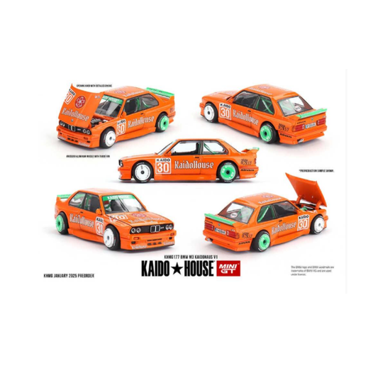 Mini GT 1/64 Kaido BMW M3 V1 No:177