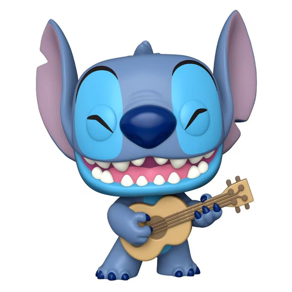 Funko POP Jumbo: Stitch with Ukulele Special Edition 10"