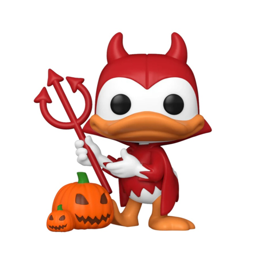 Funko POP Disney: Devil Donald with Pumpkin Special Edition