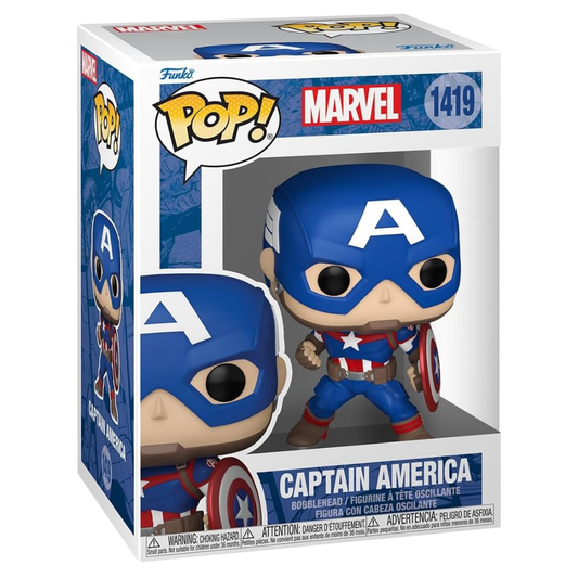 Funko POP Marvel: Captain America (New Classic)