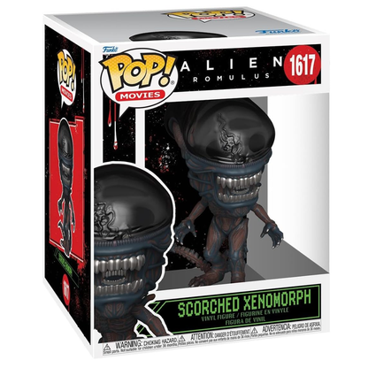 Funko POP Super: Aliens Romulus- Scorched Xenomorph 6"