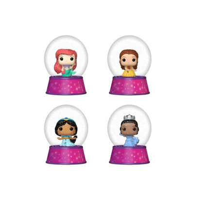 Funko Mini Snow Globes: Disney Princess- (Tekli Ürün)