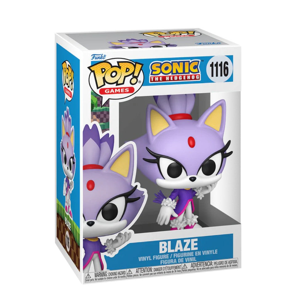 Funko POP Games: Sonic- Blaze the Cat