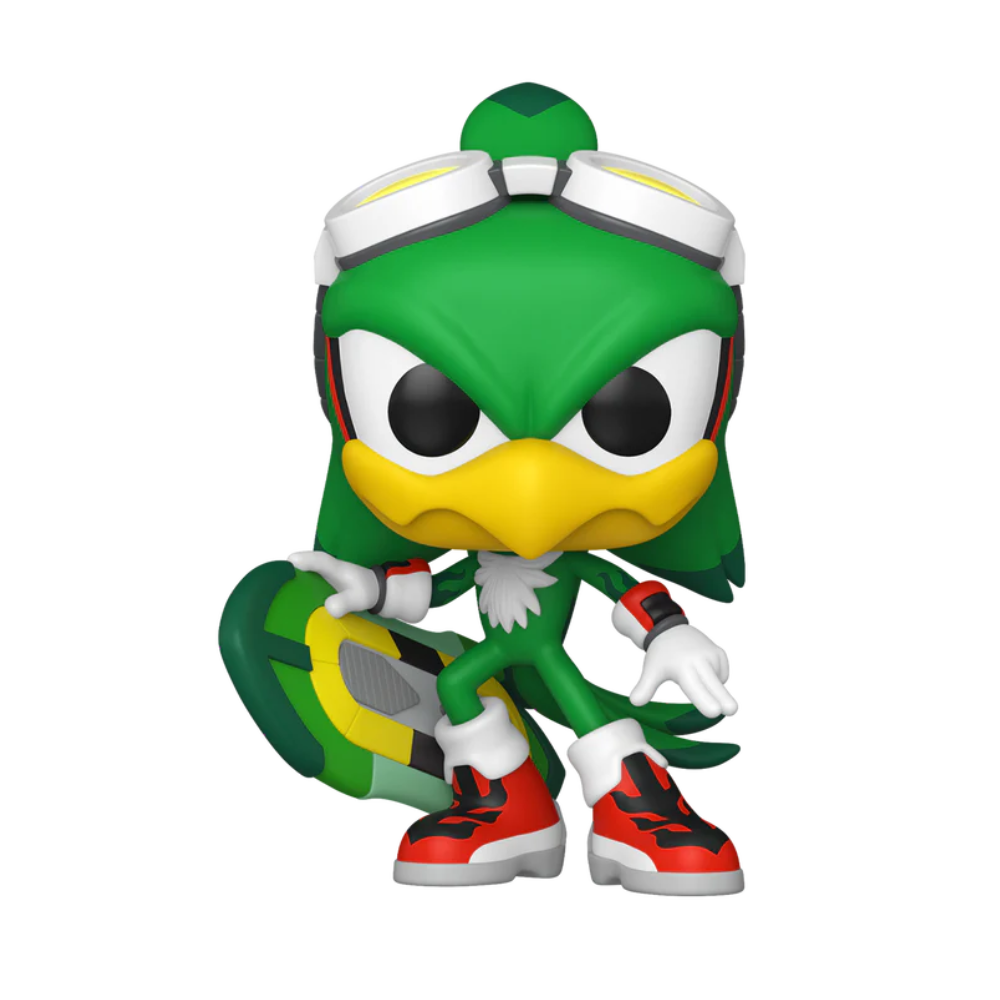 Funko POP Games: Sonic- Jet the Hawk with board