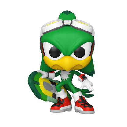 Funko POP Games: Sonic- Jet the Hawk with board