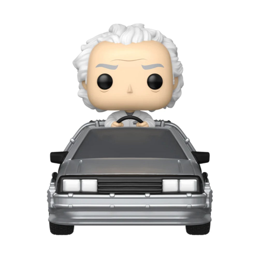 Funko POP Rides Deluxe: Back to the Future Doc with Time Machine