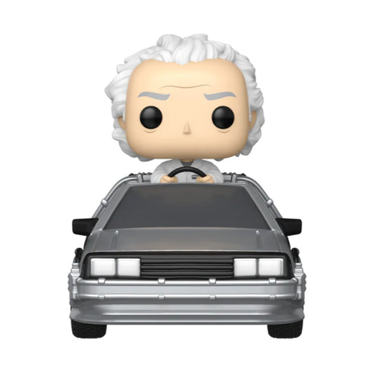 Funko POP Rides Deluxe: Back to the Future Doc with Time Machine