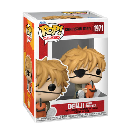 Funko POP Animation: Chainsaw Man - Denji & Pochita