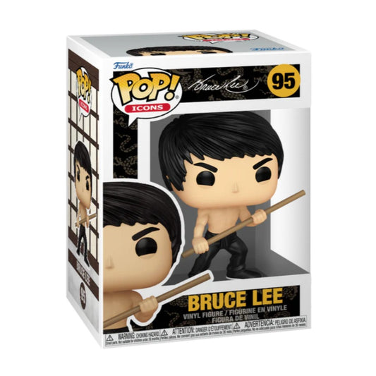 Funko POP Icons: Bruce Lee with Bo Staff