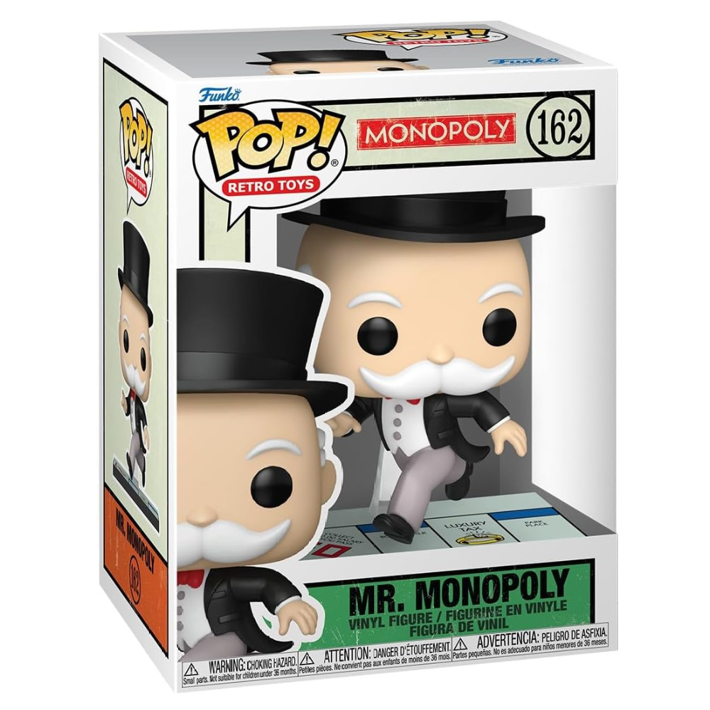 Funko POP Monopoly- Mr Monopoly (Pass Go)