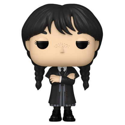 Funko POP TV: The Addams Family Wednesday Addams (Black Coat)