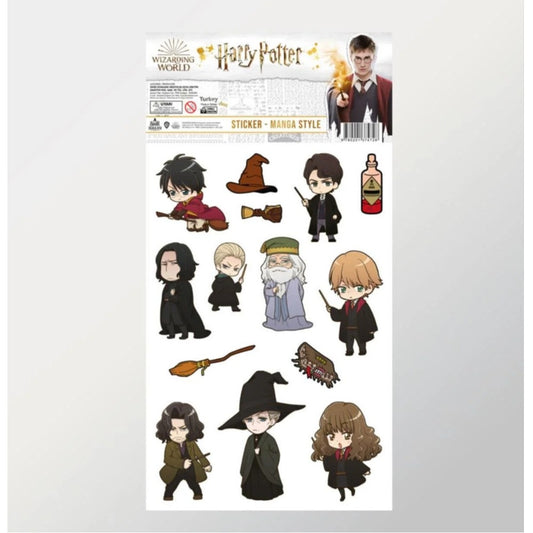 Wizarding World - Harry Potter Manga Style Sticker Set