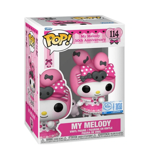 Funko POP Sanrio: My Melody- My Melody with Pipi Special Edition (50 th Anniversay)