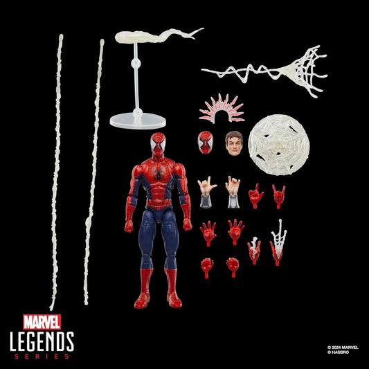 Marvel Legends Maximum Series Spider-Man (Spider-Man Comic) Aksiyon Figürü