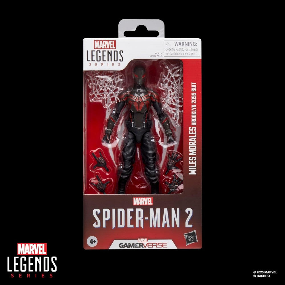 Marvel Legends Gamerverse Miles Morales Brooklyn 2099 Suit (Spider-Man 2 Video Game) Aksiyon Figürü