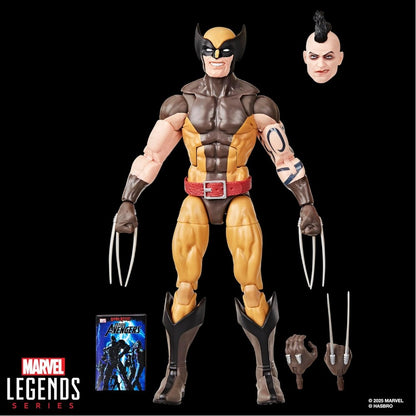 Marvel Legends Daken (Wolverine), Avengers Comics Aksiyon Figürü, Çizgi Roman Aksesuarlı
