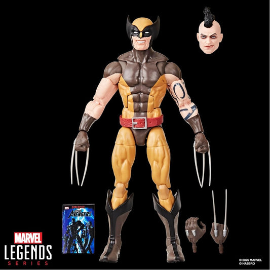 Marvel Legends Daken (Wolverine), Avengers Comics Aksiyon Figürü, Çizgi Roman Aksesuarlı