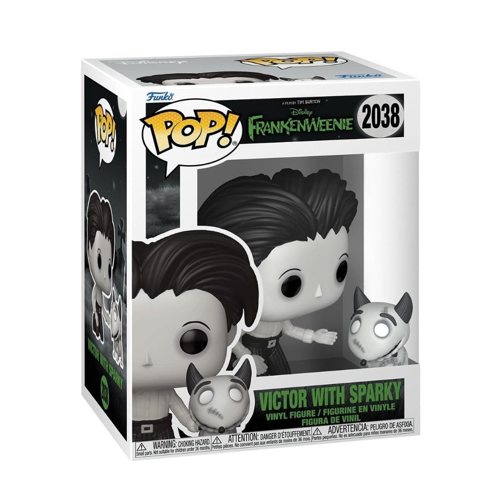 Funko POP Disney: Frankenweenie - Buddy Victor with Sparky