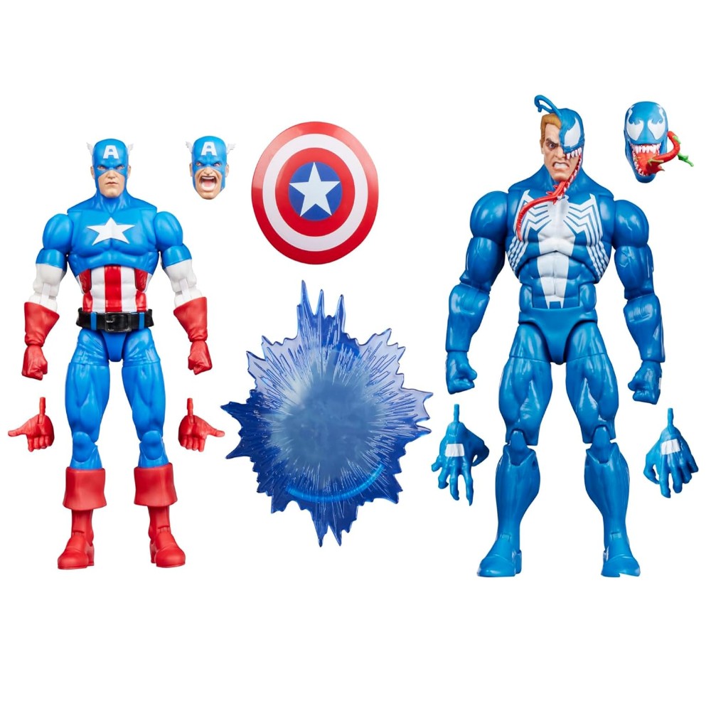 Marvel Legends Gamerverse Captain America vs Venom
