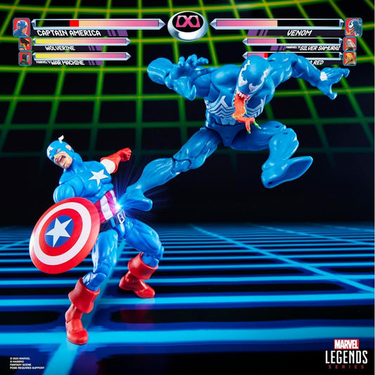 Marvel Legends Gamerverse Captain America vs Venom
