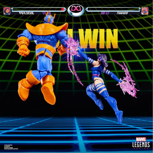 Marvel Legends Gamerverse Psylocke vs Thanos