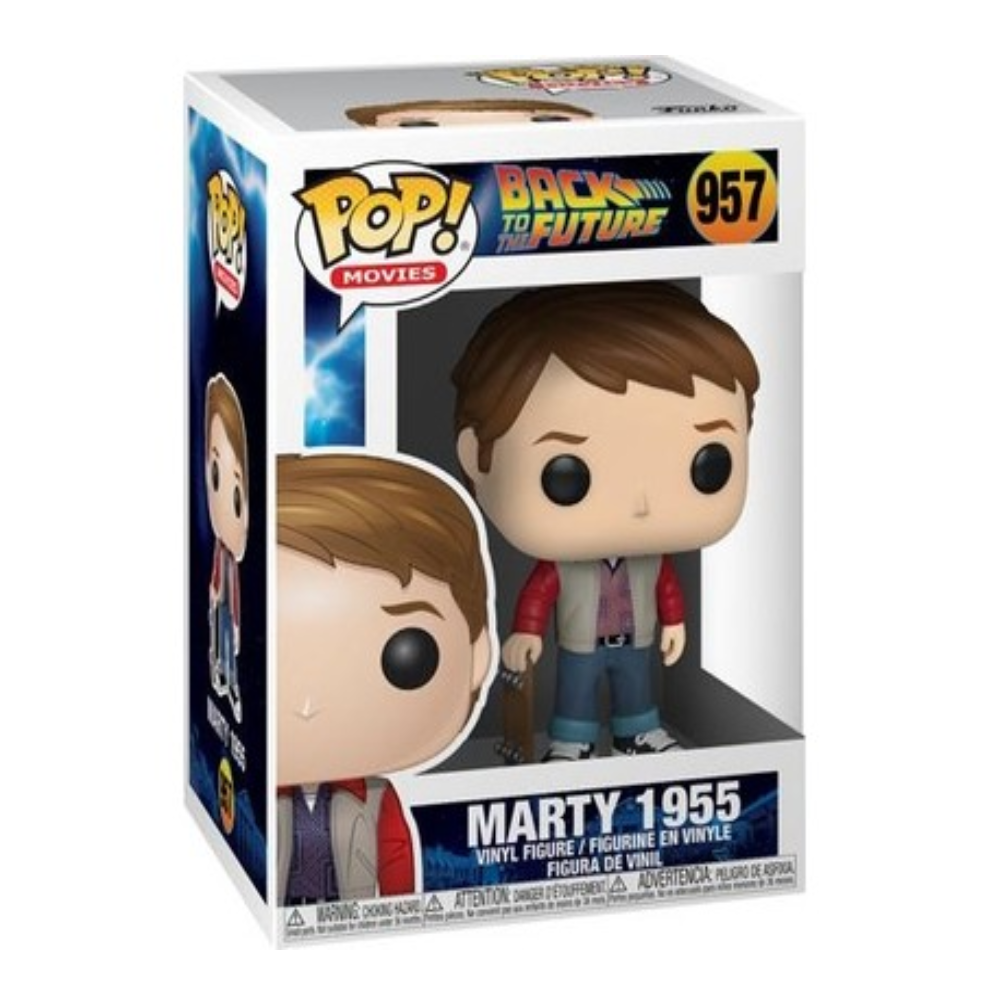 Funko POP Movie Back to the Future Marty 1955 with Skateboard