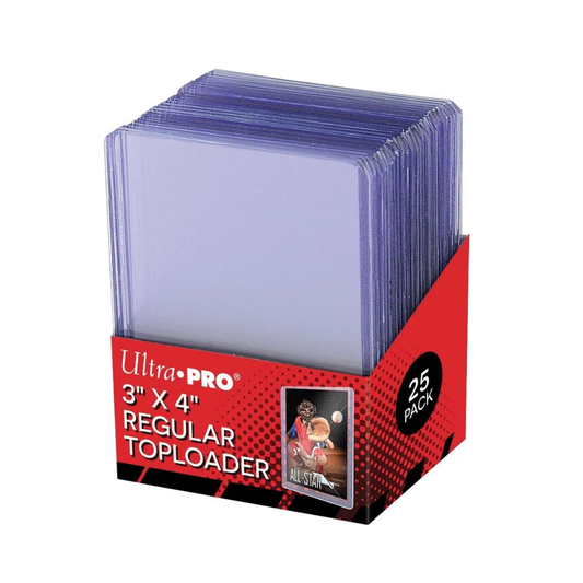 Ultra Pro 7,5cmX 10cmClear Regular Toploader 25'li