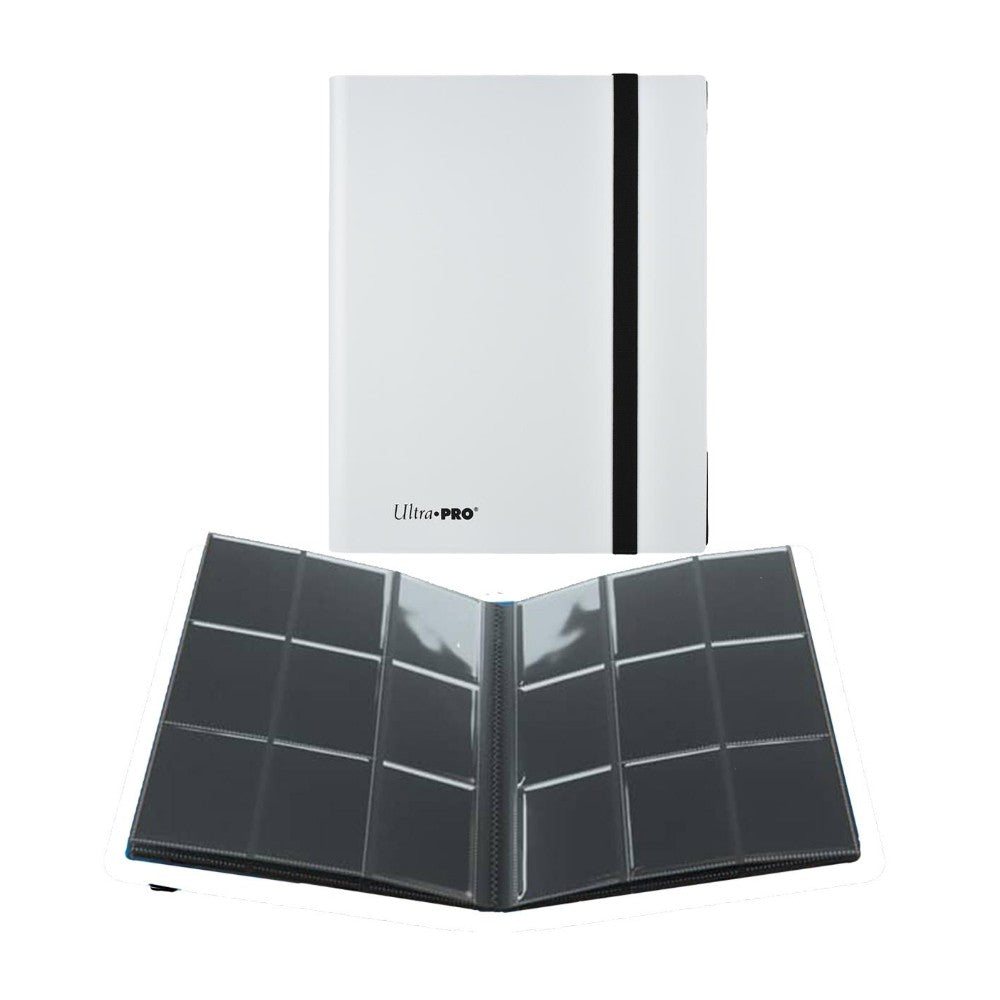 Ultra Pro Eclipse Pro Binder 9 Cepli 360 Kart Kapasiteli Albüm Arctic White