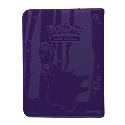 Ultra Pro Elite Series Pokemon Gengar Fermuarlı Pro Binder 9 Cepli 360 Kart Kapasiteli
