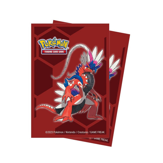 Ultra Pro Pokemon Koraidon Temalı 65 Adet Sleeve Kart Koruyucu