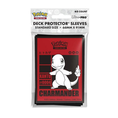 Ultra Pro Pokemon Charmander Temalı 65 Adet Deck Protector Sleeve Kart Koruyucu