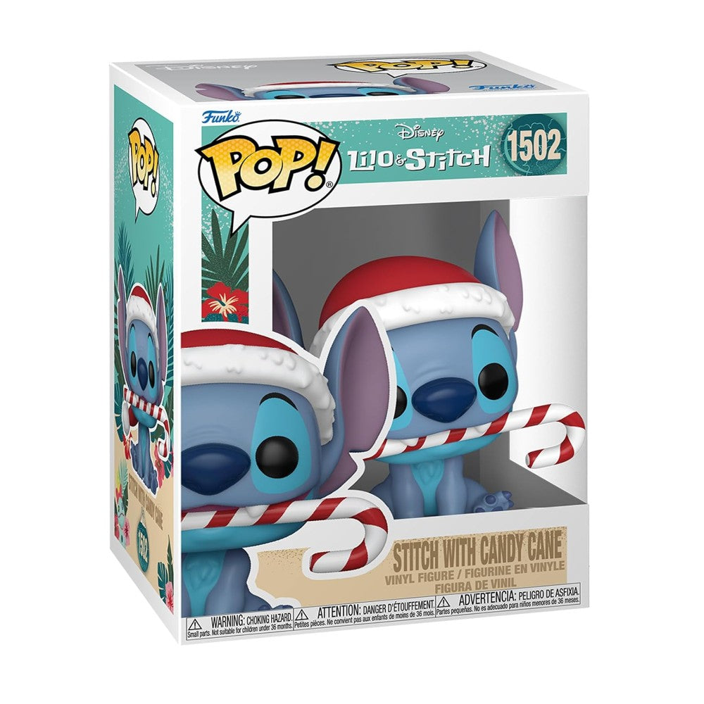 Funko POP Disney:  Stitch with Candy Cane