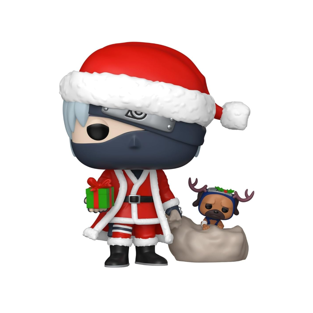 Funko POP Plus : Naruto -Kakashi Hatake with Pakkun (Holiday Outfit)