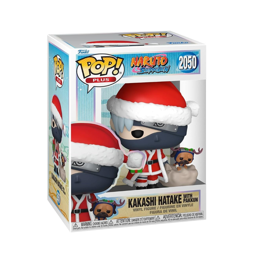 Funko POP Plus : Naruto -Kakashi Hatake with Pakkun (Holiday Outfit)